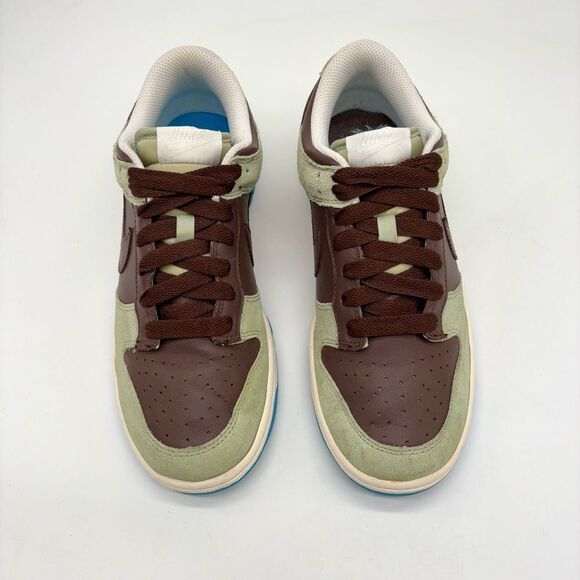 Nike Dunk Low CL 'Light Chocolate Vivid Blue' - Picture 6 of 9